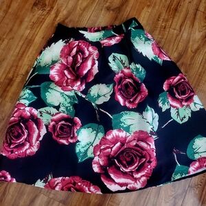 Women's Floral Skirt